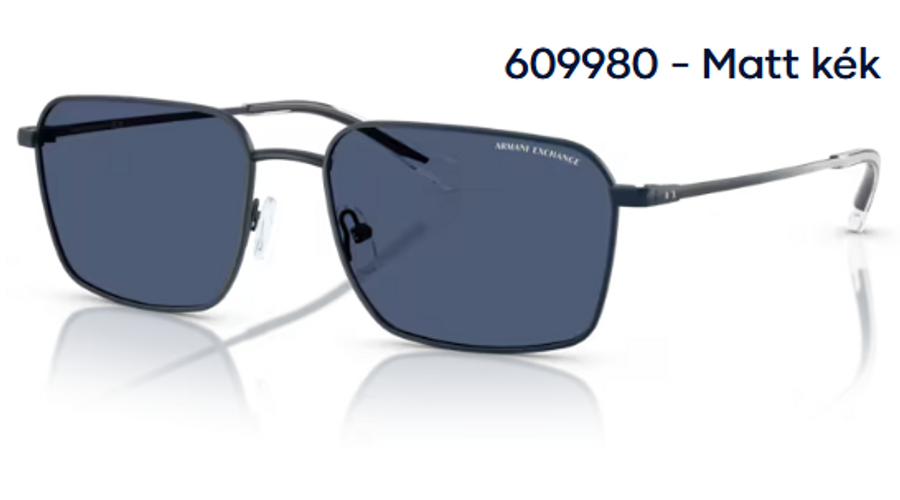 Image of Armani Exchange AX2053S 609980 - Matt kék férfi napszemüveg