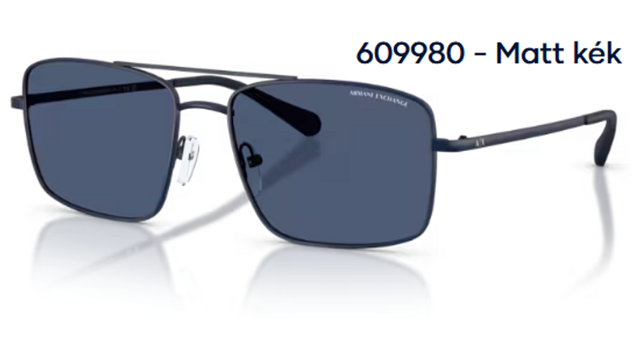Image of Armani Exchange AX2054S 609980 - Matt kék férfi napszemüveg