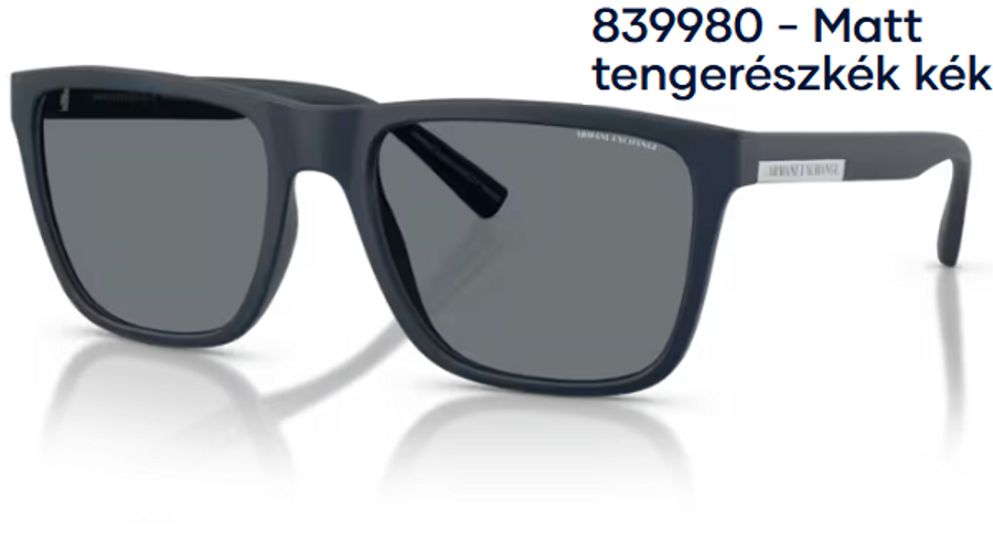 Image of Armani Exchange AX4080S 839980 - Matt tengerészkék kék férfi napszemüveg