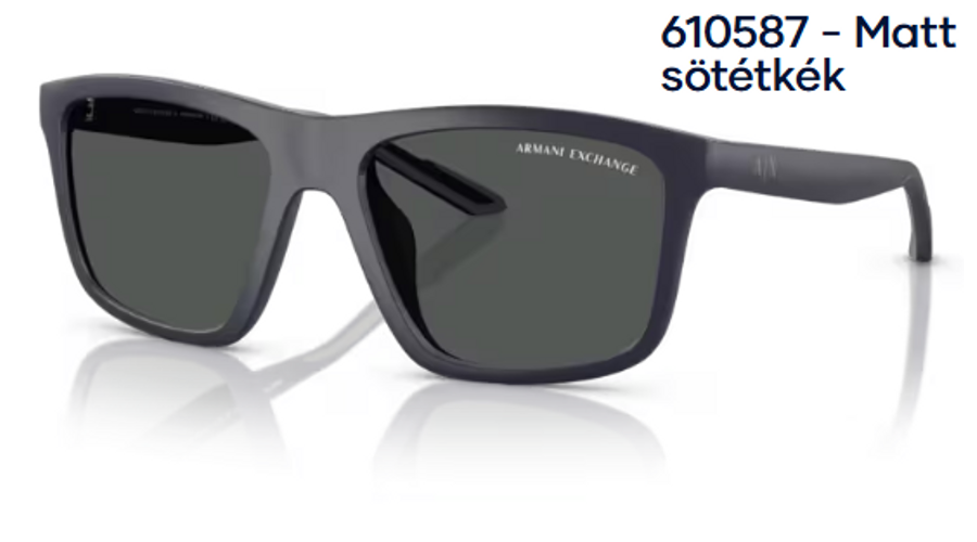 Image of Armani Exchange AX4149SU 610587 - Matt sötétkék férfi napszemüveg