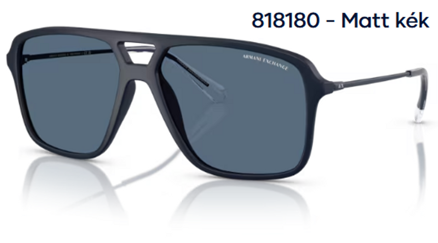 Image of Armani Exchange AX4150SU 818180 - Matt kék férfi napszemüveg