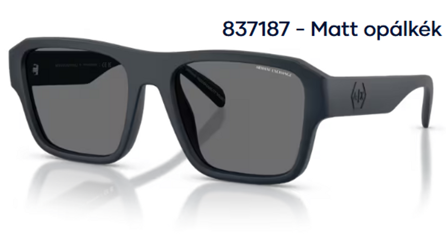 Image of Armani Exchange AX4154SU 837187 - Matt opálkék férfi napszemüveg