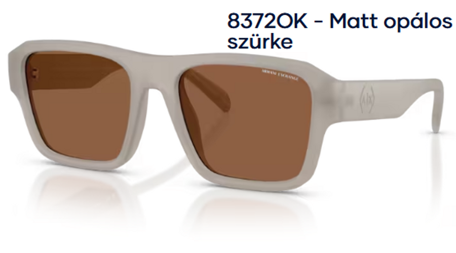 Image of Armani Exchange AX4154SU 8372OK - Matt opálos szürke férfi napszemüveg