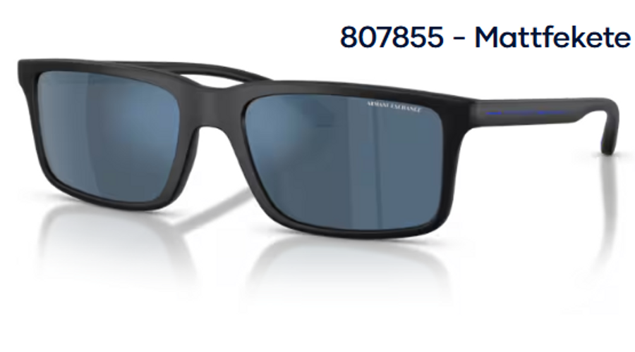 Image of Armani Exchange AX4157SU 807855 - Mattfekete férfi napszemüveg