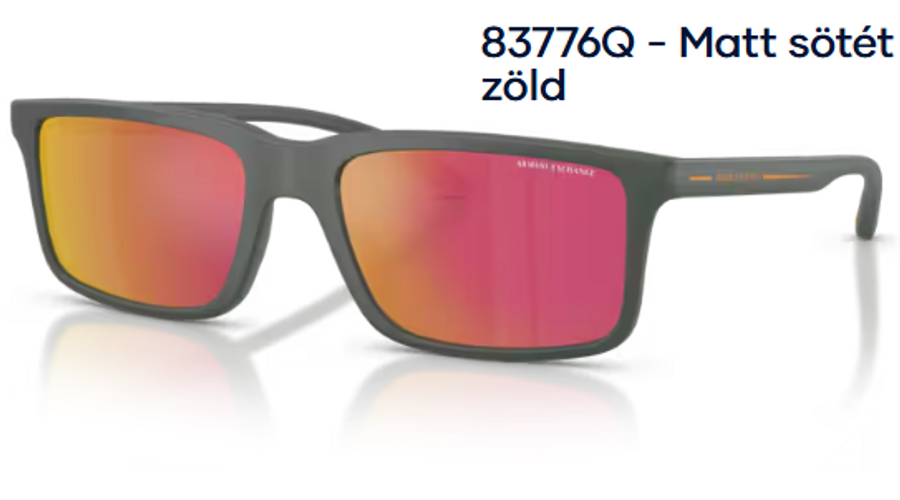 Image of Armani Exchange AX4157SU 83776Q - Matt sötét zöld férfi napszemüveg