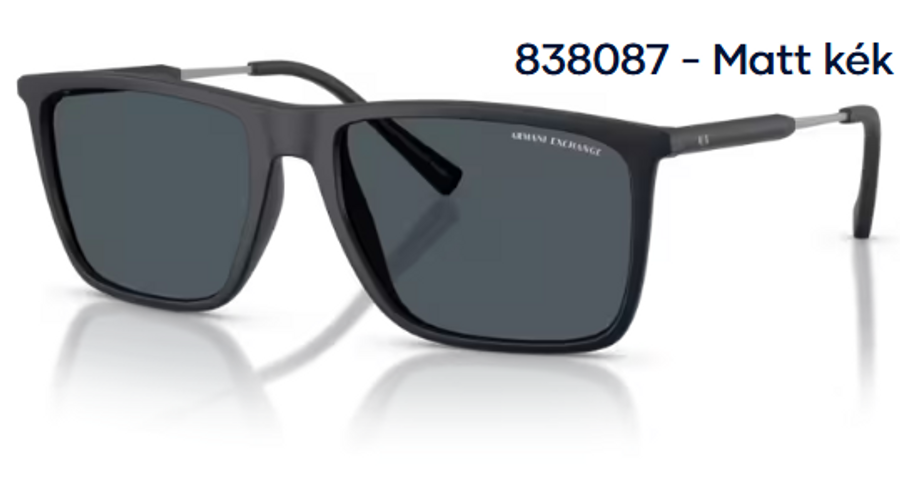 Image of Armani Exchange AX4160S 838087 - Matt kék férfi napszemüveg