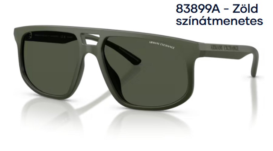 Image of Armani Exchange AX4161SU 83899A - Zöld színátmenetes polarizált férfi napszemüveg