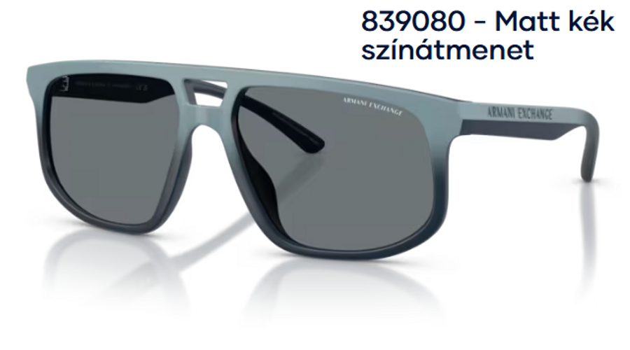Image of Armani Exchange AX4161SU 839080 - Matt kék színátmenet férfi napszemüveg