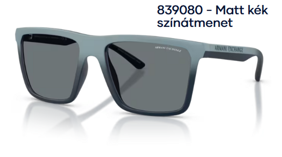 Image of Armani Exchange AX4162SU 839080 - Matt kék színátmenet férfi napszemüveg