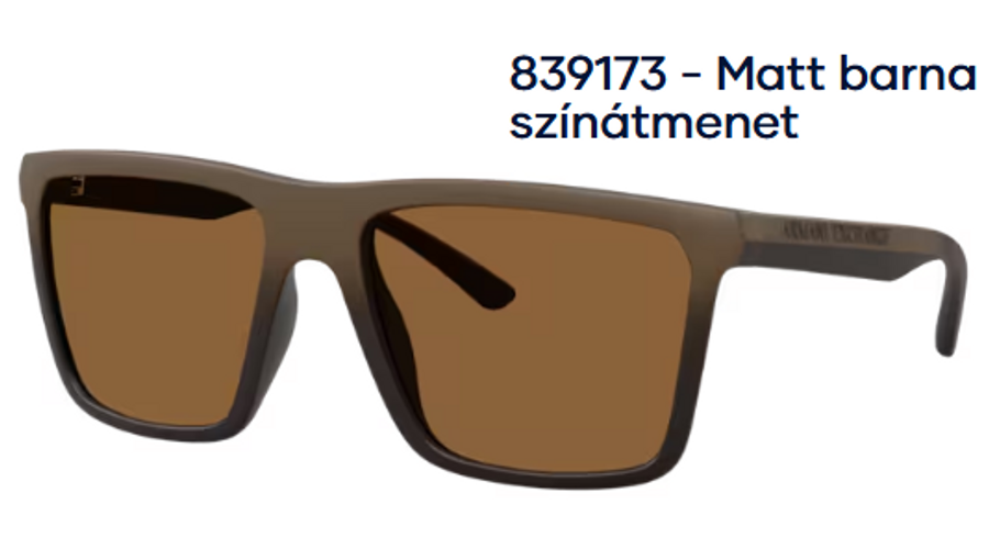 Image of Armani Exchange AX4162SU 839173 - Matt barna színátmenet férfi napszemüveg