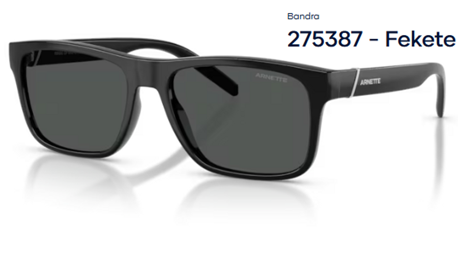 Image of ARNETTE AN4298 – Bandra 275387 - Fekete férfi napszemüveg
