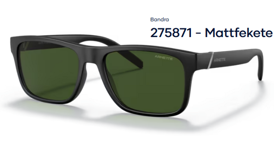 Image of ARNETTE AN4298 – Bandra 275871 - Mattfekete férfi napszemüveg