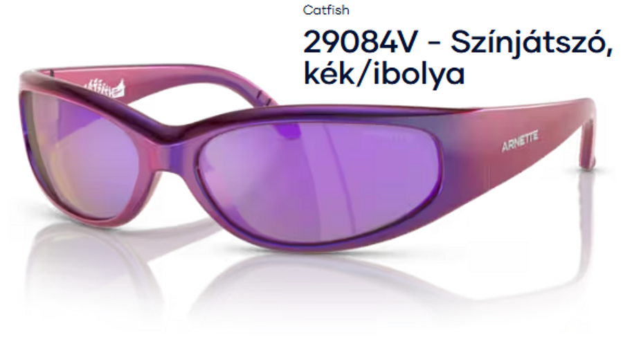 Image of ARNETTE AN4302 – Catfish 29084V - Színjátszó, kék/ibolya férfi napszemüveg