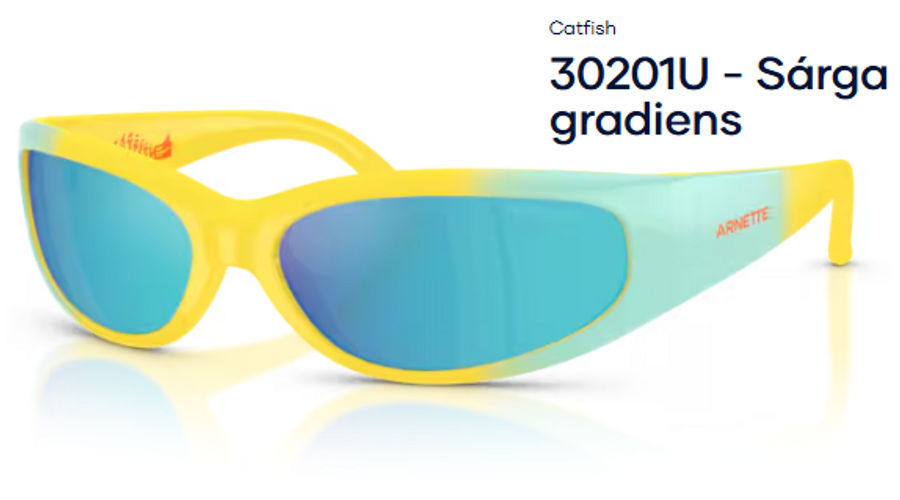 Image of ARNETTE AN4302 – Catfish 30201U - Sárga gradiens férfi napszemüveg