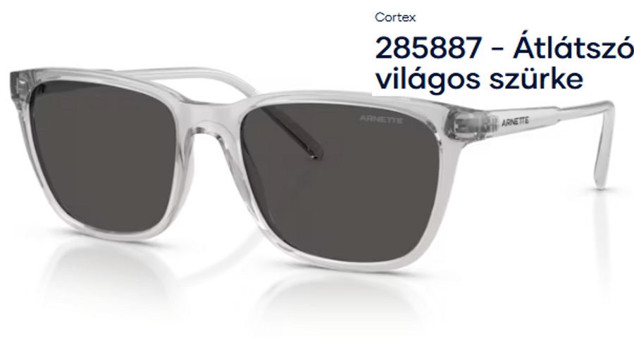 Image of ARNETTE AN4291 – Cortex 285887 - Átlátszó világos szürke férfi napszemüveg
