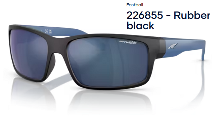 Image of ARNETTE AN4202 – Fastball 226855 - Rubber black férfi napszemüveg