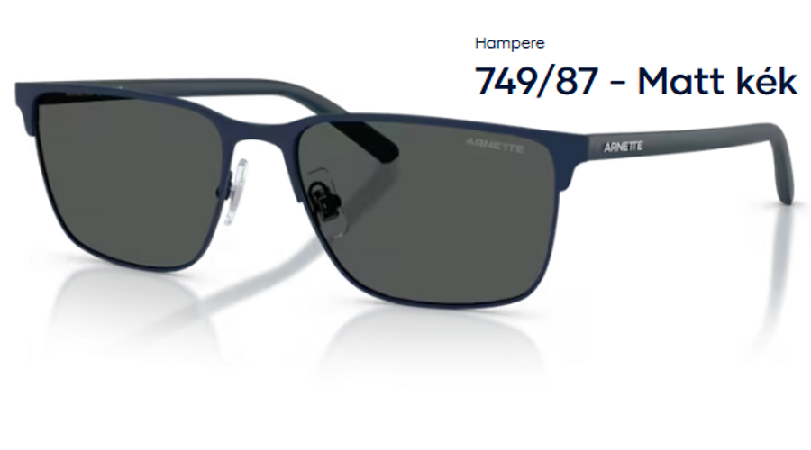 Image of ARNETTE AN3094 – Hampere 749/87 - Matt kék férfi napszemüveg