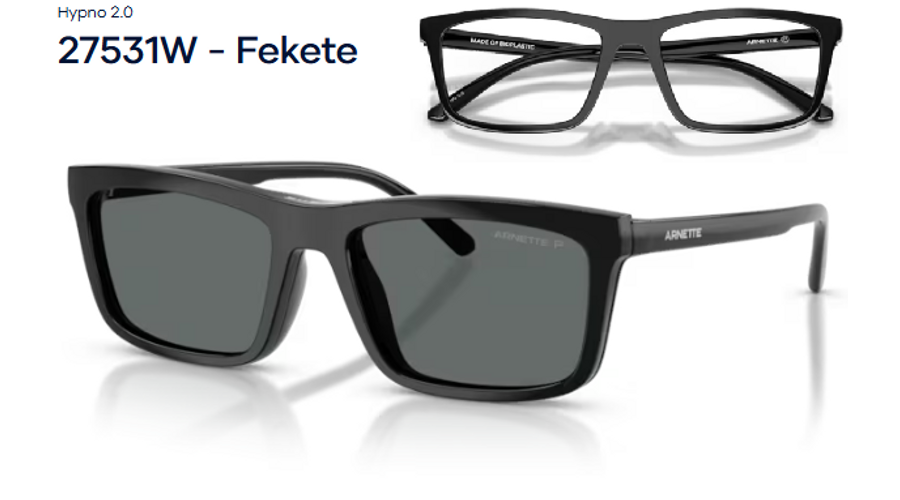 Image of ARNETTE AN4333 - Hypno 2.0 27531W - Fekete férfi napszemüveg