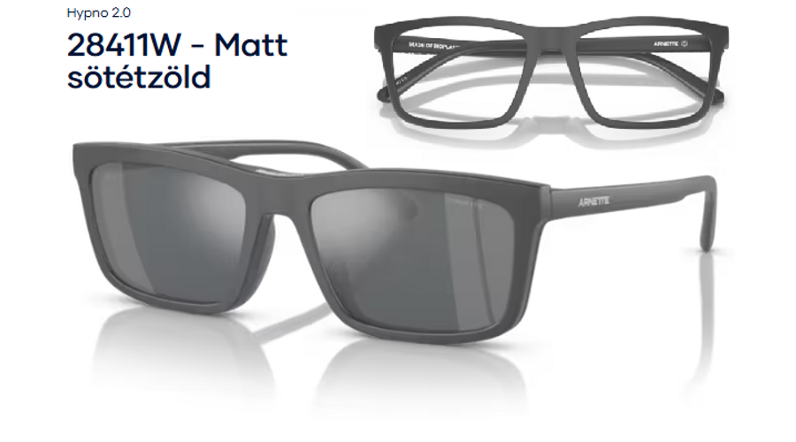 Image of ARNETTE AN4333 - Hypno 2.0 28411W - Matt sötétzöld férfi napszemüveg