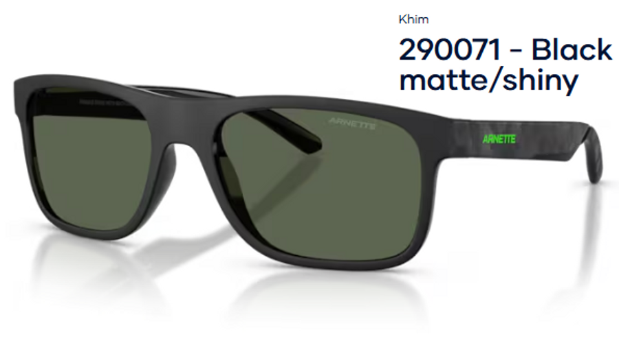 Image of ARNETTE AN4341 – Khim 290071 - Black matte/shiny férfi napszemüveg