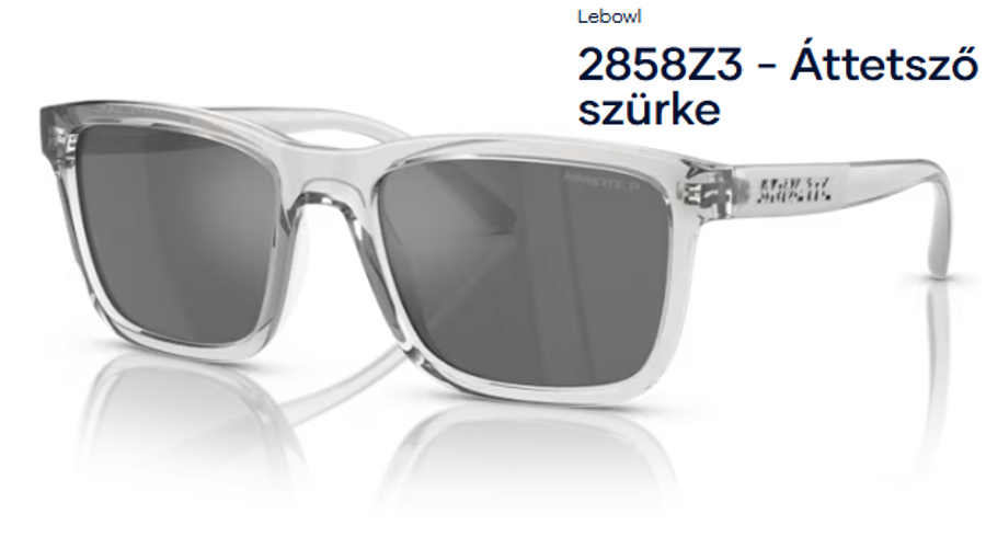 Image of ARNETTE AN4321 – Lebowl 2858Z3 - Áttetsző szürke polarizált férfi napszemüveg