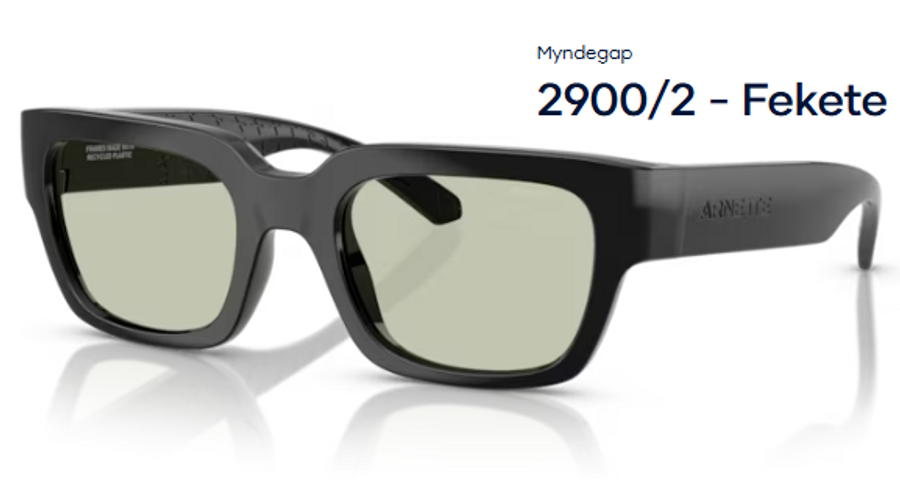 Image of ARNETTE AN4354 – Myndegap 2900/2 - Fekete férfi napszemüveg