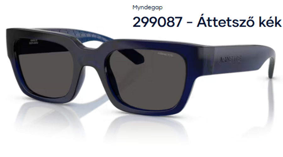 Image of ARNETTE AN4354 – Myndegap 299087 - Áttetsző kék férfi napszemüveg