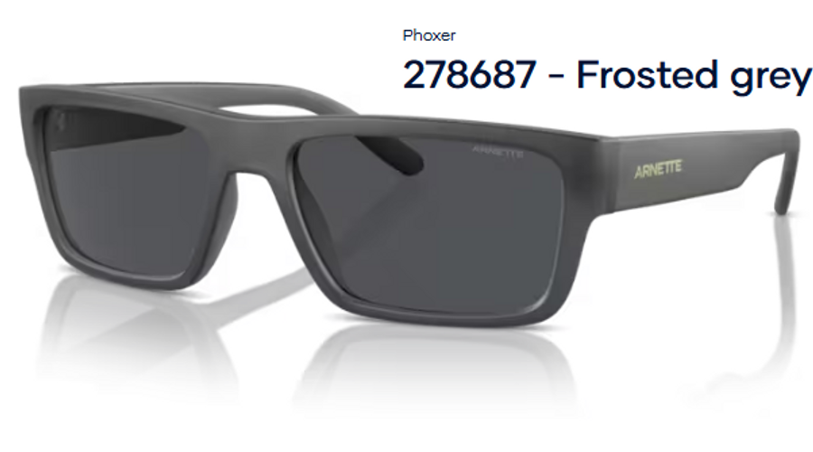 Image of ARNETTE AN4338 – Phoxer 278687 - Frosted grey férfi napszemüveg
