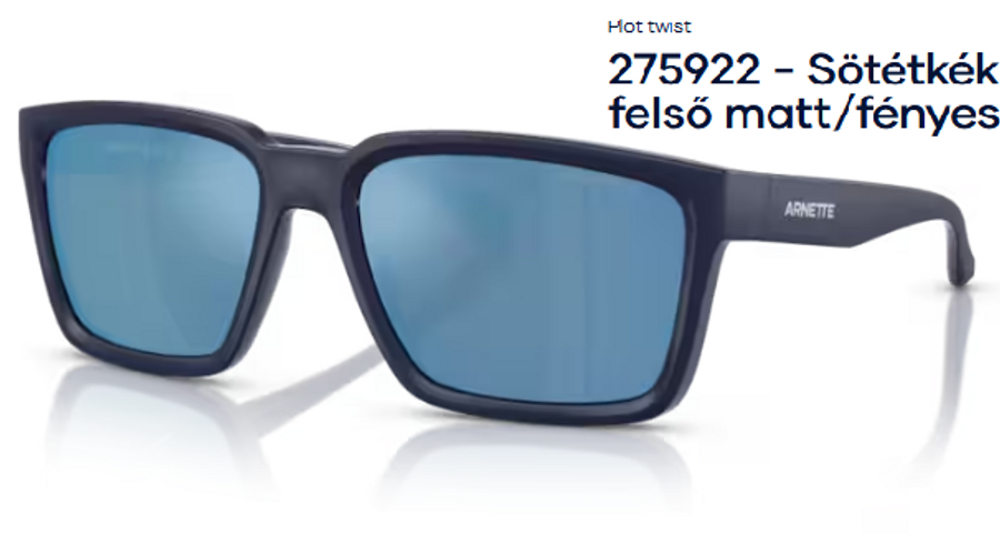 Image of ARNETTE AN4346 - Plot twist 275922 - Sötétkék felső matt/fényes polarizált férfi napszemüveg