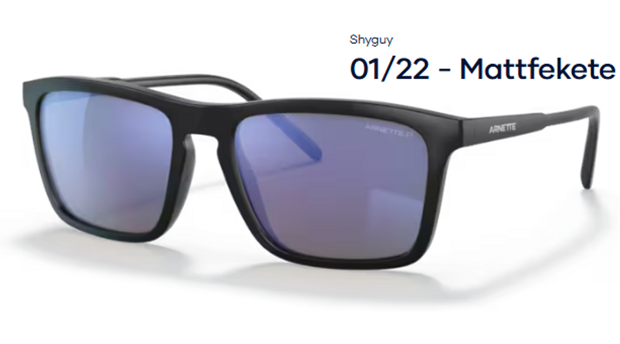 Image of ARNETTE AN4283 – Shyguy 01/22 - Mattfekete polarizált férfi napszemüveg