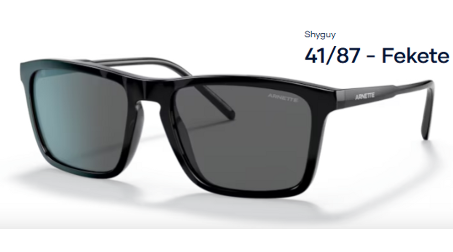 Image of ARNETTE AN4283 – Shyguy 41/87 - Fekete férfi napszemüveg