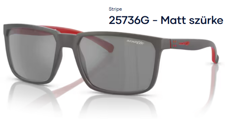 Image of ARNETTE AN4251 – Stripe 25736G - Matt szürke férfi napszemüveg