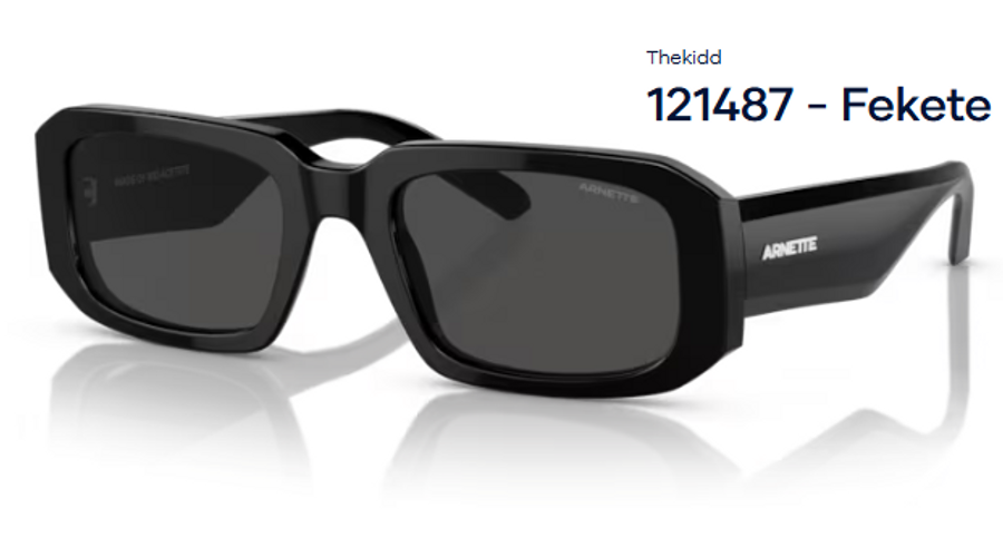 Image of ARNETTE AN4318 – Thekidd 121487 - Fekete férfi napszemüveg