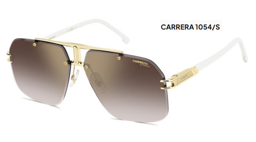 Image of CA CARRERA 1054/S VVP-YK-GOLD MIRROR ON BURGUNDY SHADED NAPSZEMÜVEG