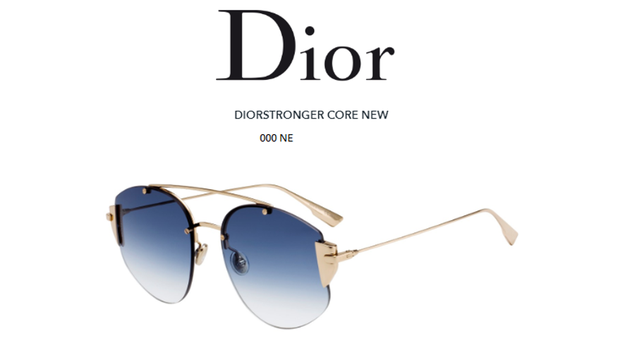 Image of Christian DIOR DIORSTRONGER 000 58NE Napszemüveg