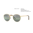 Kép 1/5 - RAY BAN RB3637 NEW ROUND 9196G4 NAPSZEMÜVEG
