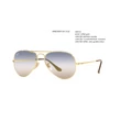 Kép 1/5 - RAY BAN 3689 AVIATOR METAL II 001/GD NAPSZEMÜVEG