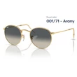 Kép 1/5 - RAY BAN RB3447 ROUND METAL 001/71 - Arany NAPSZEMÜVEG