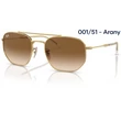 Kép 1/5 - RAY BAN RB3707 001/51 - Arany NAPSZEMÜVEG