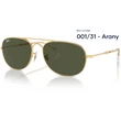 Kép 1/5 - RAY-BAN RB3735 Bain bridge 001/31 - Arany NAPSZEMÜVEG