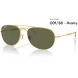 Kép 1/5 - RAY-BAN RB3735 Bain bridge 001/58 - Arany NAPSZEMÜVEG