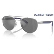 Kép 1/5 - RAY-BAN RB3736 003/6G - Ezüst NAPSZEMÜVEG