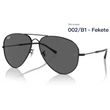 Kép 1/5 - RAY-BAN RB3825 OLD AVIATOR 002/B1 Fekete NAPSZEMÜVEG