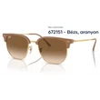 Kép 1/5 - RAY BAN  RB4416 NEW CLUBMASTER 672151 - Bézs, aranyon NAPSZEMÜVEG