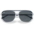 Kép 5/5 - RAY BAN RB2205 BILL ONE 1397R5 - Kék átlátszón kék NAPSZEMÜVEG