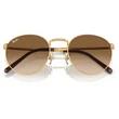 Kép 5/5 - RAY BAN RB3637 NEW ROUND 001/51 - Arany NAPSZEMÜVEG