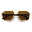 Kép 5/5 - RAY-BAN RB3663 001/57 NAPSZEMÜVEG