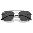 Kép 5/5 - RAY BAN RB3707 004/K8 - Kékesszürke fém NAPSZEMÜVEG
