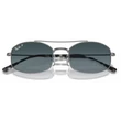 Kép 5/5 - RAY-BAN RB3719 004/S3 - Kékesszürke fém NAPSZEMÜVEG