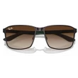 Kép 5/5 - RAY BAN RB3721 188/13 - Barna fegyverszürkén NAPSZEMÜVEG